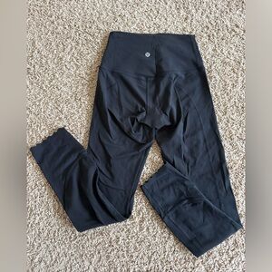 lululemon align cropped Black High-Rise Leggings